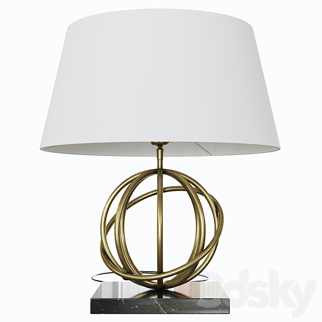 Eichholtz table lamp edition 3DSMax File - thumbnail 2