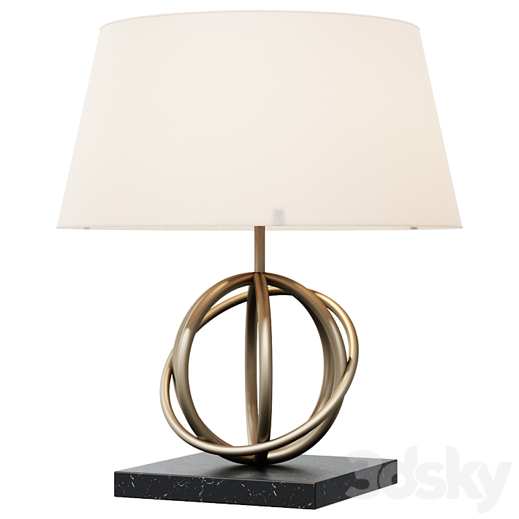 Eichholtz TABLE LAMP EDITION table lamp fixture 3DS Max Model - thumbnail 1