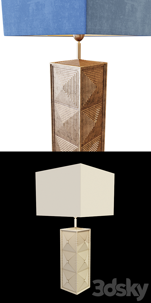 Eichholtz Table Lamp Jiya 3DSMax File - thumbnail 3