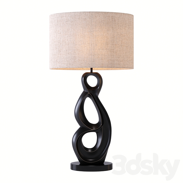 Eichholtz Table Lamp Macias 3ds Max - thumbnail 1