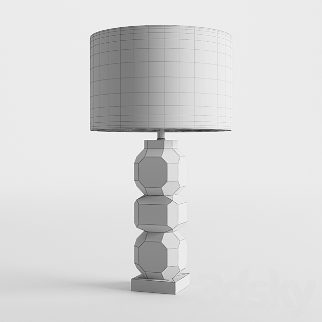 Eichholtz Table Lamp Mornington 3DSMax File - thumbnail 4