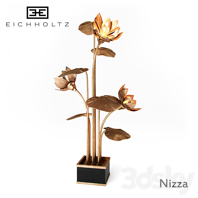 Eichholtz Table Lamp Nizza 3DSMax File - thumbnail 1