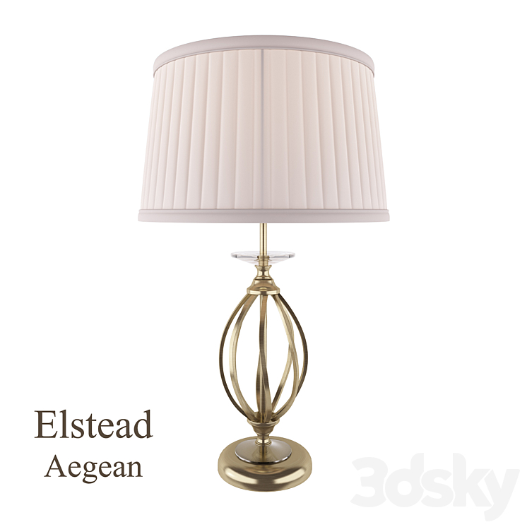 Elstead Aegean 3DS Max - thumbnail 1