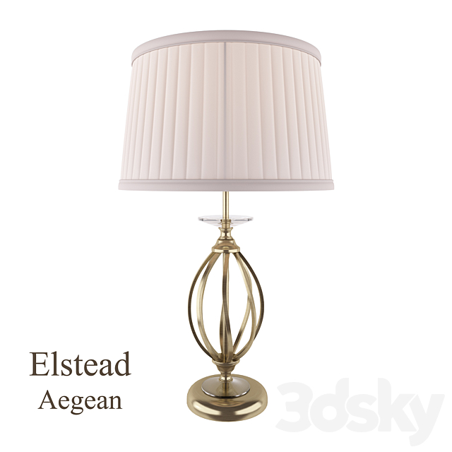 Elstead Aegean 3DSMax File - thumbnail 1