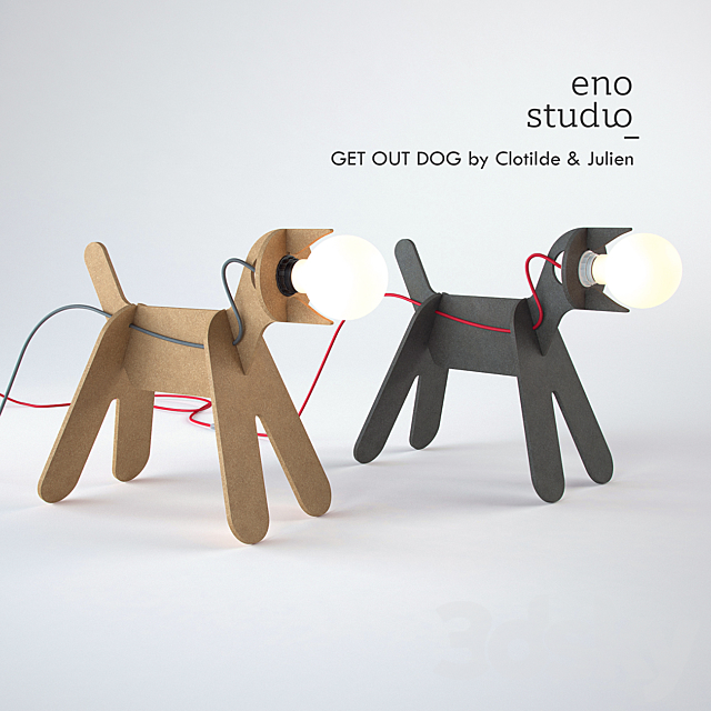 ENO STUDIO. GET OUT DOG by Clotilde & Julien 3DSMax File - thumbnail 1