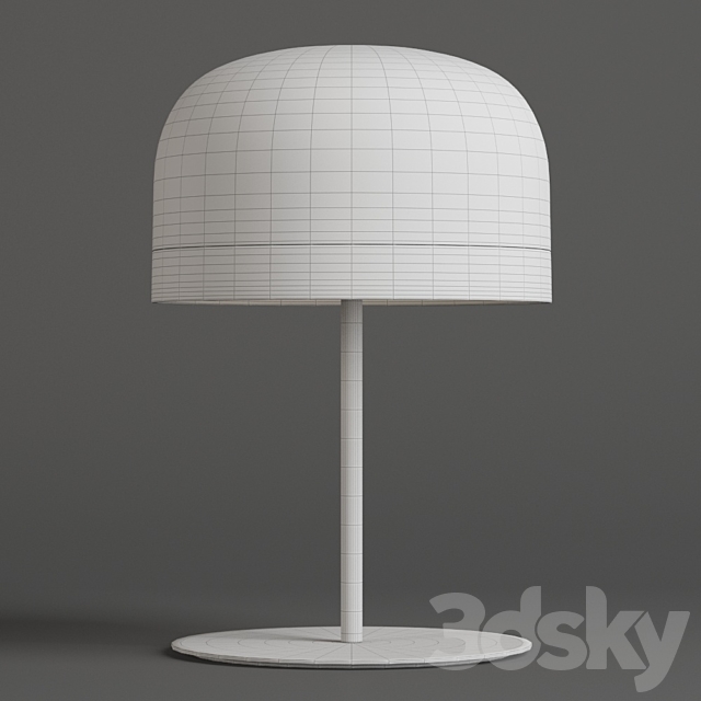 Equatore Fontana Arte Table Lamp 3DSMax File - thumbnail 2