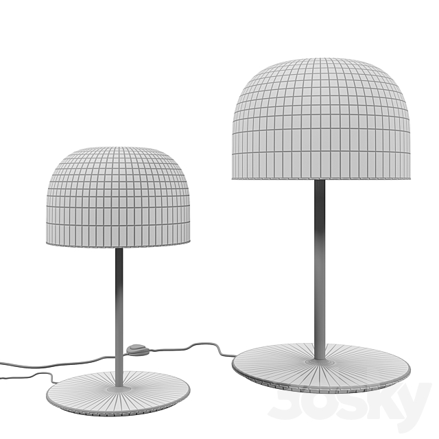 Equatore Table Lamp by FontanaArte 3DS Max Model - thumbnail 4