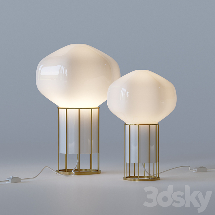 Fabbian – Aerostat F27 Table Lamp 3DS Max - thumbnail 2