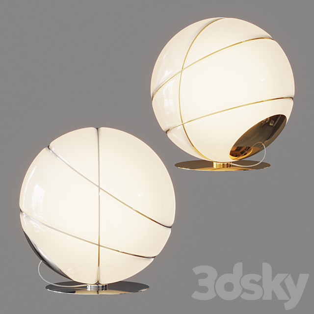 Fabbian – Armilla F50 Table Lamp 3DSMax File - thumbnail 2