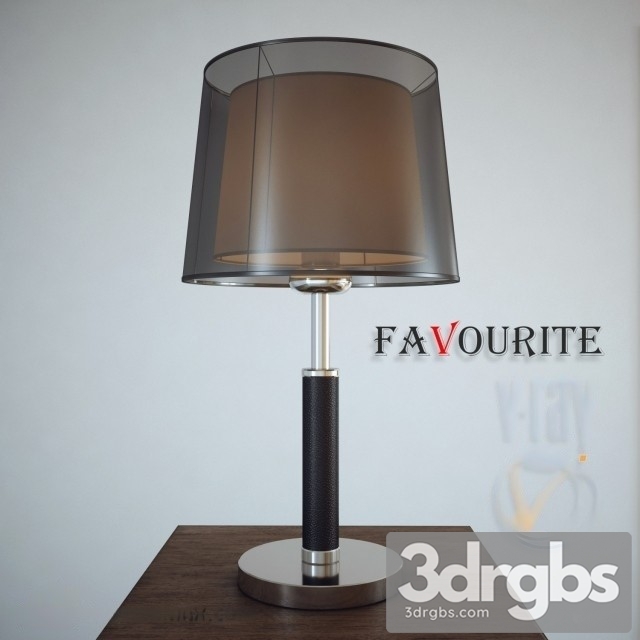 Favourite Odd Table Lamp 3dsmax Download - thumbnail 1