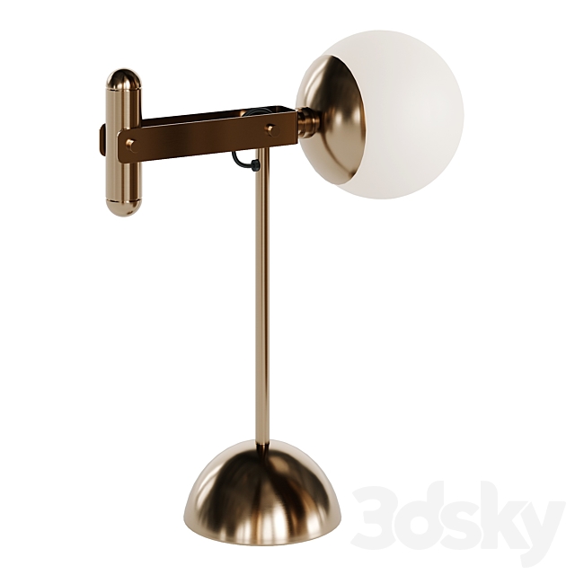 Fendi Lux Table Lamp 3DSMax File - thumbnail 3