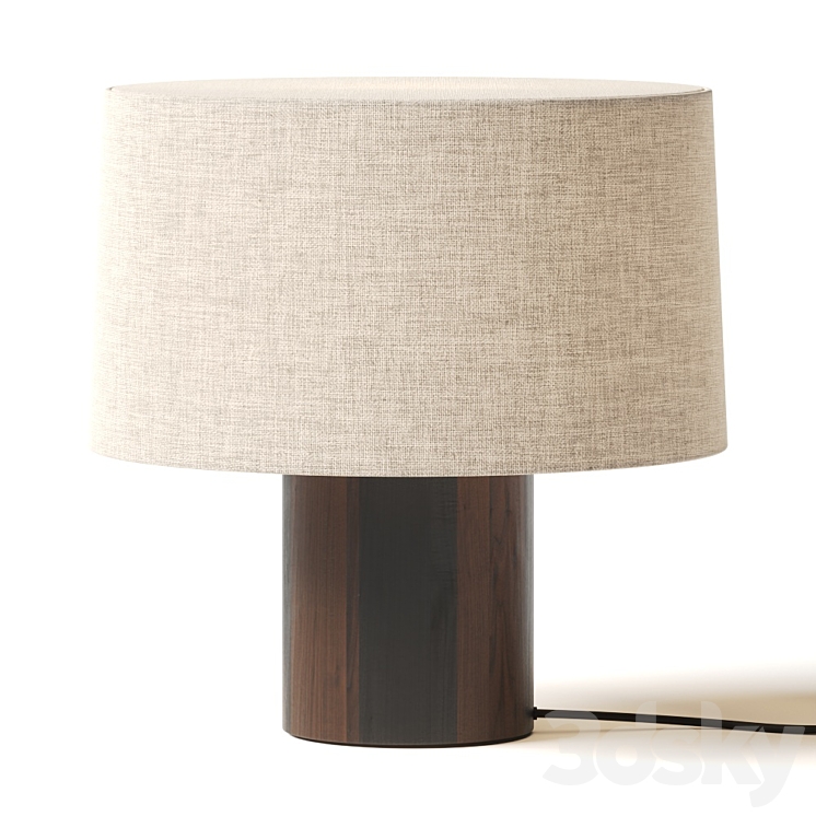 Ferm Living Post Table Lamp 3DS Max - thumbnail 1