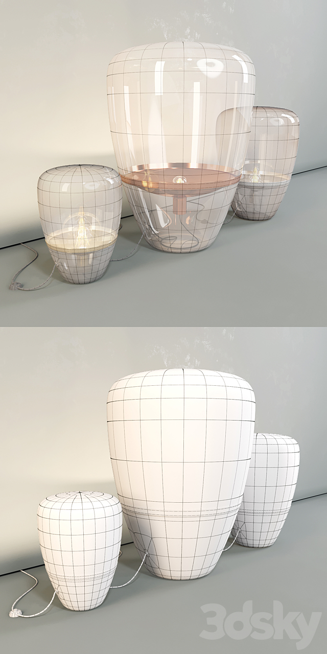 Floor Lamps Brokis – Balloons 3DSMax File - thumbnail 3