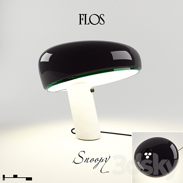 FLOS _ Snoopy 3DSMax File - thumbnail 1