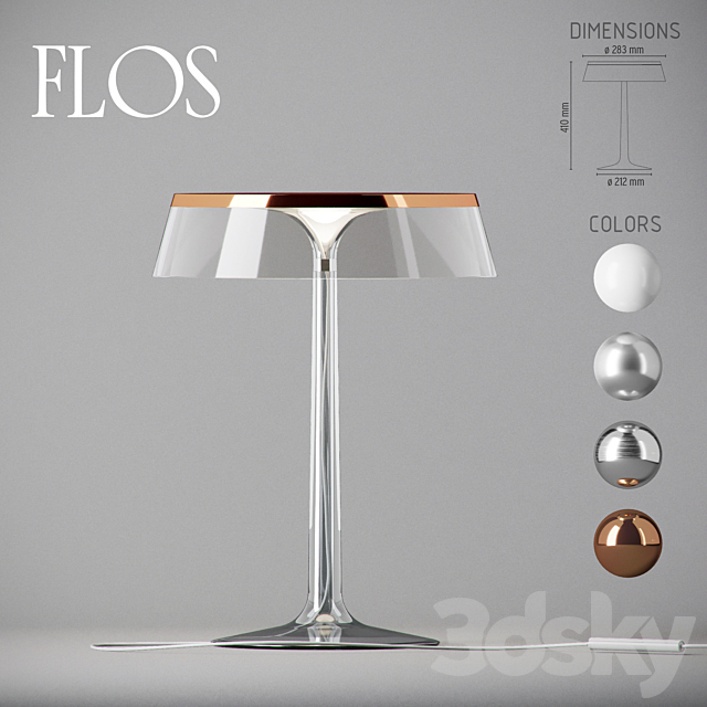 FLOS Bon Jour 3DSMax File - thumbnail 1