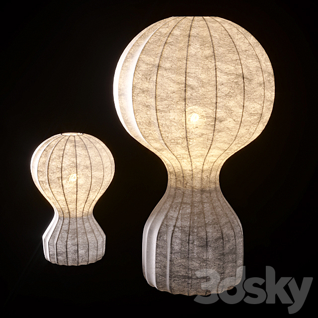 FLOS GATTO _ GATTO PICCOLO TABLE LAMP 3DS Max Model - thumbnail 2