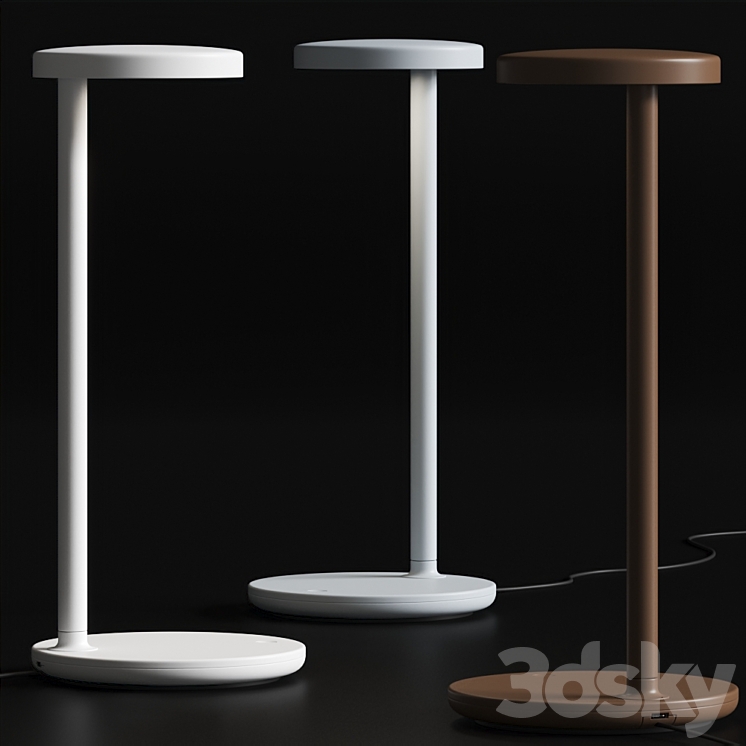 Flos Oblique Table Lamps 3DS Max - thumbnail 2