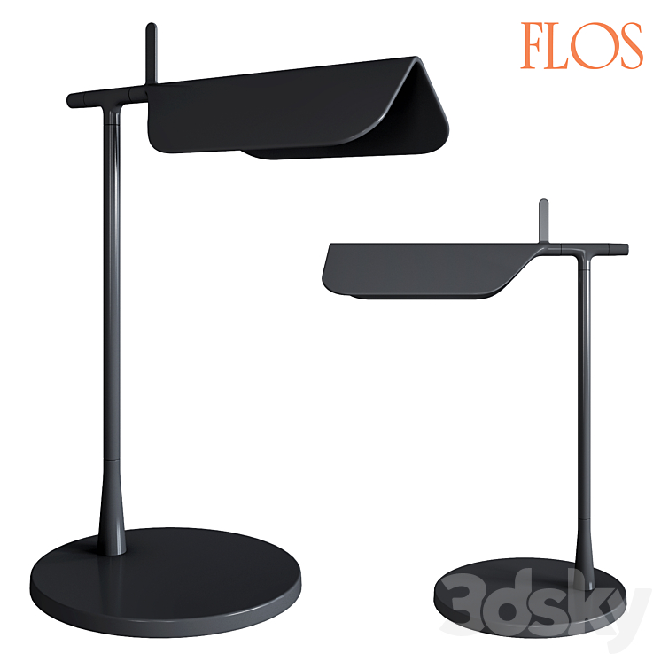 Flos Tab T Table Lamp 3DS Max Model - thumbnail 3