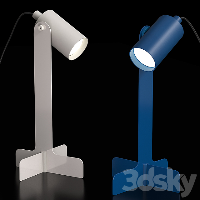 FLOTTILJ table lamp 3ds Max - thumbnail 3