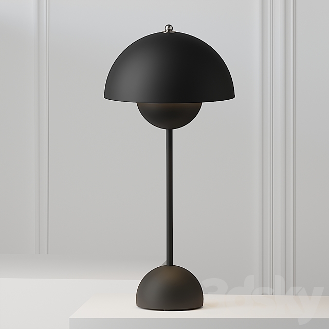 FlowerPot VP3 Table Lamp by & Tradition 3DS Max Model - thumbnail 2