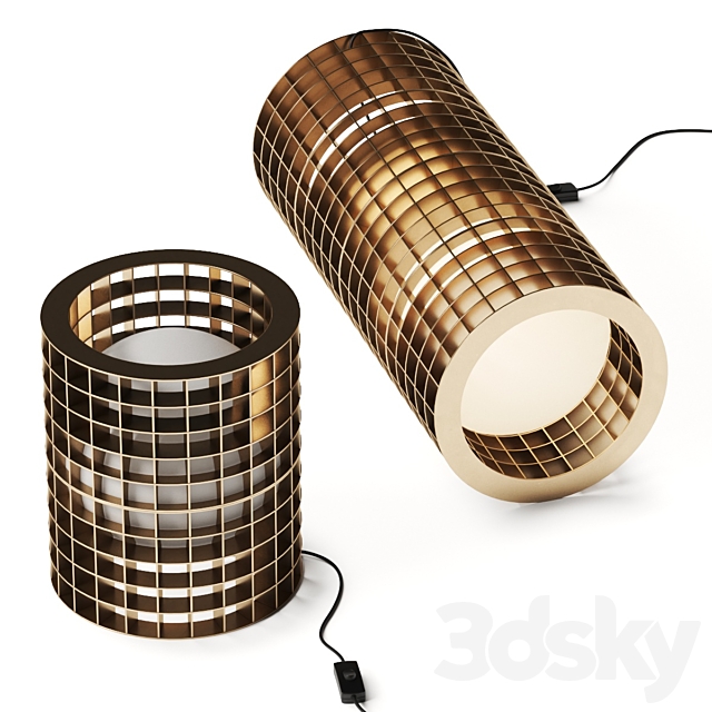 FontanaArte Matrix Table Lamps 3DSMax File - thumbnail 2