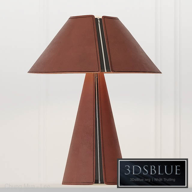 Formagenda EL SENOR Leather table lamp 3DS Max - thumbnail 3