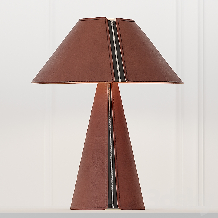 Formagenda EL SENOR Leather table lamp 3DS Max - thumbnail 1