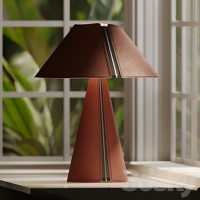 Formagenda EL SENOR Leather table lamp 3DSMax File - thumbnail 3