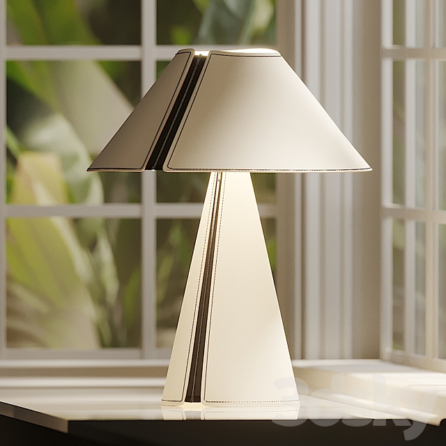 Formagenda EL SENOR Leather table lamp 3DSMax File - thumbnail 4