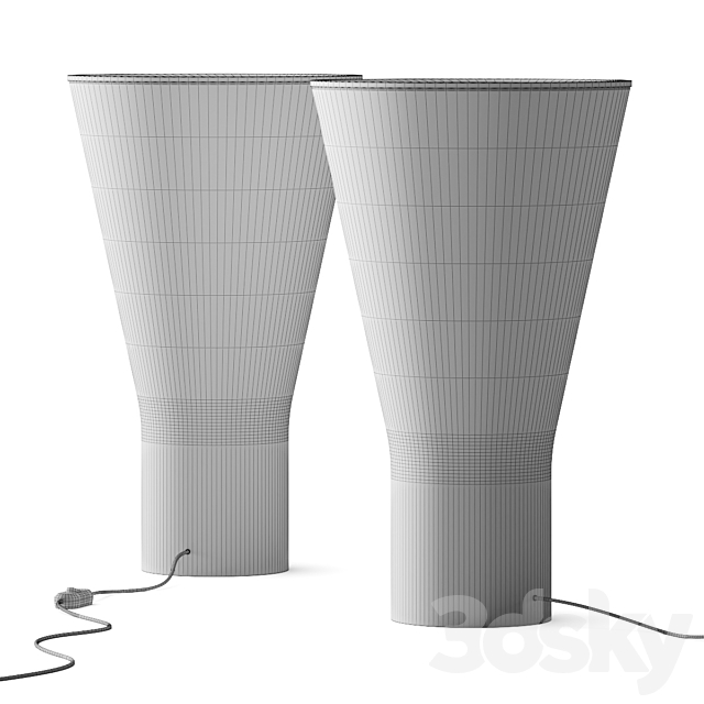 Foscarini Soffio Table Lamp 3DS Max Model - thumbnail 3