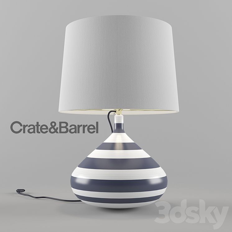 Freeport Table Lamp 3DS Max - thumbnail 1