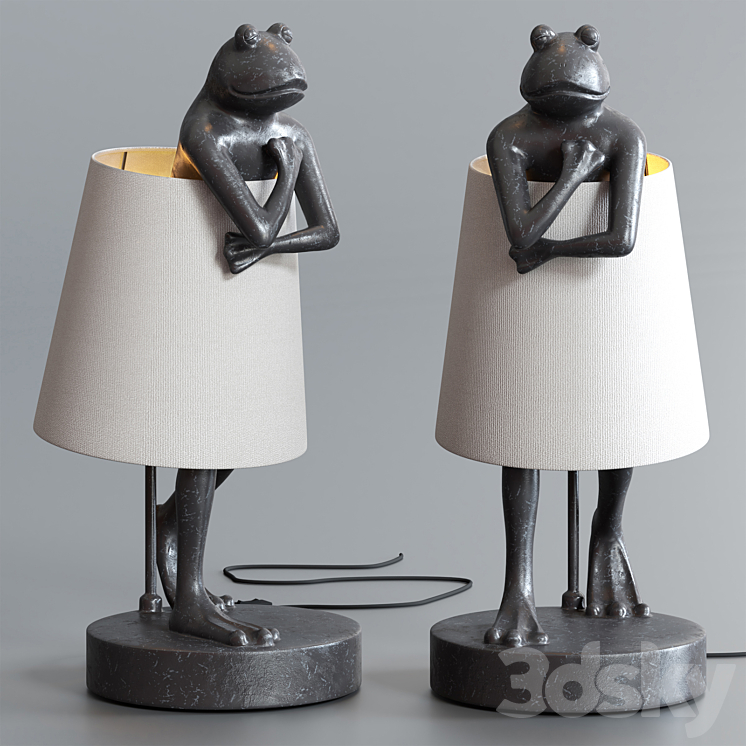 Frog Lamp 3DS Max - thumbnail 1