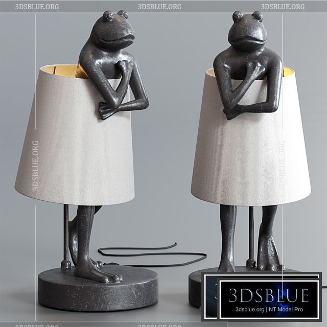 Frog Lamp 3DS Max - thumbnail 3