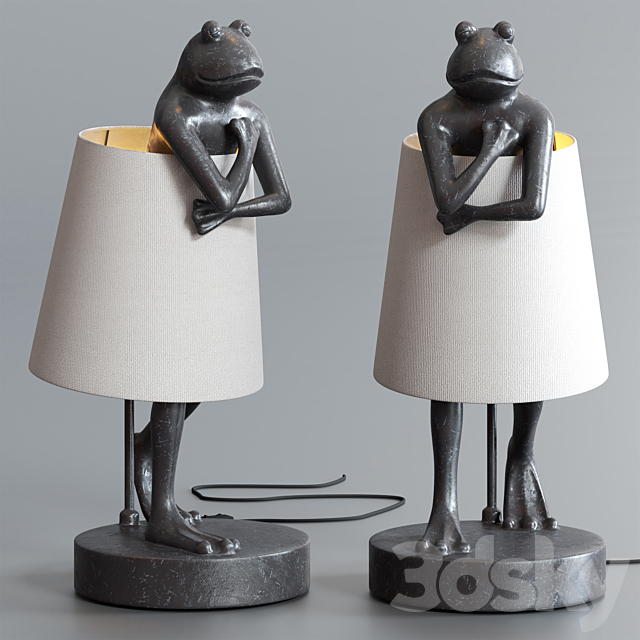 Frog Lamp 3DSMax File - thumbnail 1