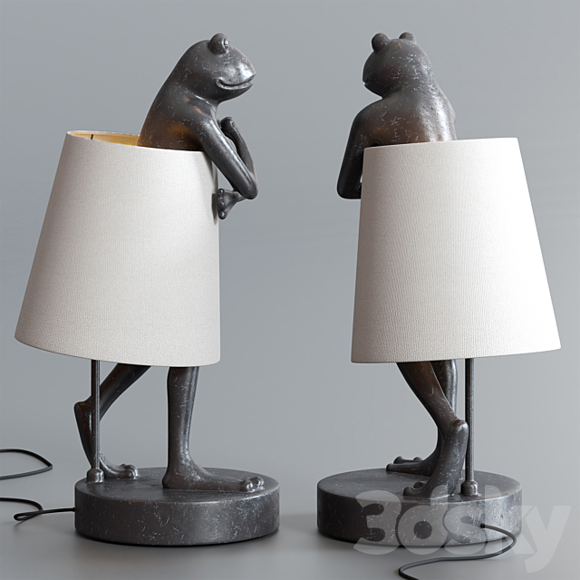 Frog Lamp 3DSMax File - thumbnail 2