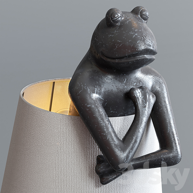 Frog Lamp 3DSMax File - thumbnail 3