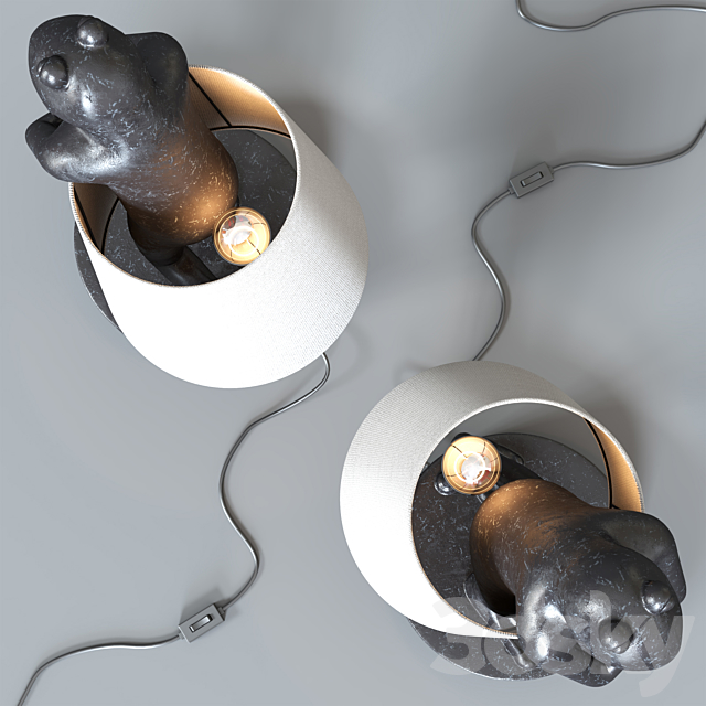 Frog Lamp 3DSMax File - thumbnail 5