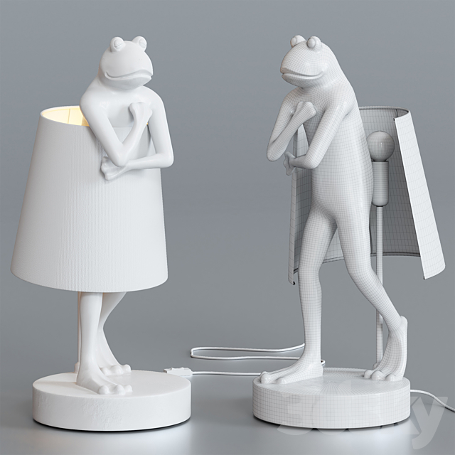 Frog Lamp 3DSMax File - thumbnail 6