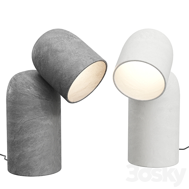 Fumi Low Table Lamp – design Harry Thaler – Pulpo 18309 3DS Max Model - thumbnail 1