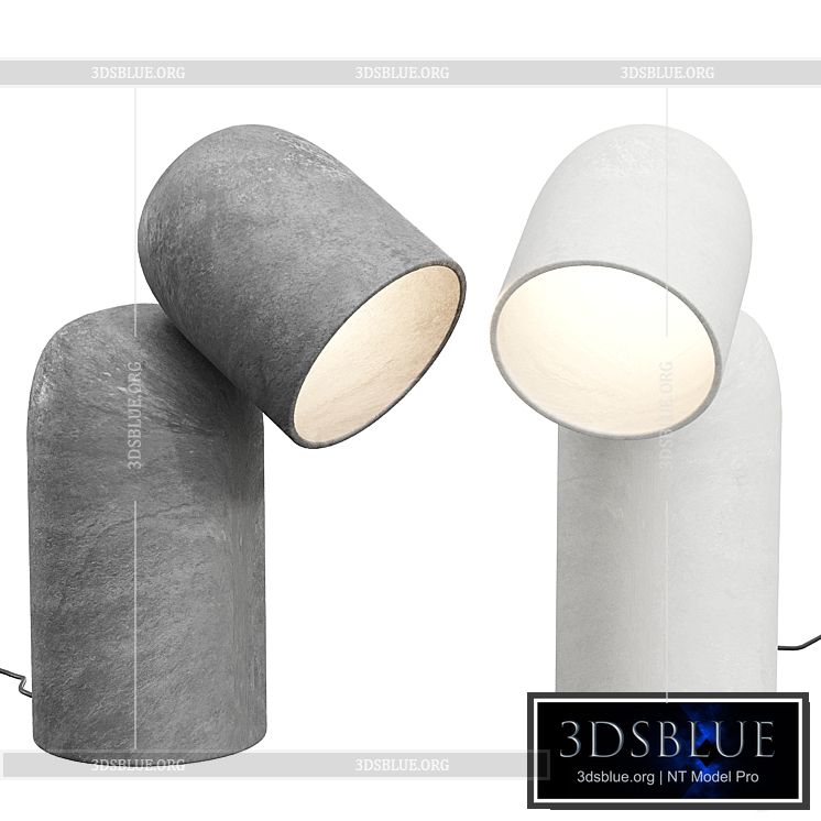 Fumi Low Table Lamp – design Harry Thaler – Pulpo 18309 3DS Max - thumbnail 3