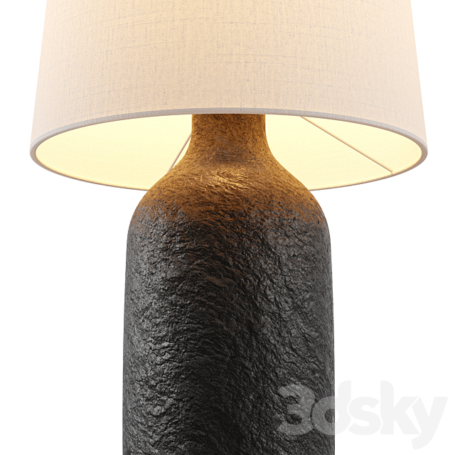 Galerie Philia – Ecru Alba Lamp 3ds Max - thumbnail 3