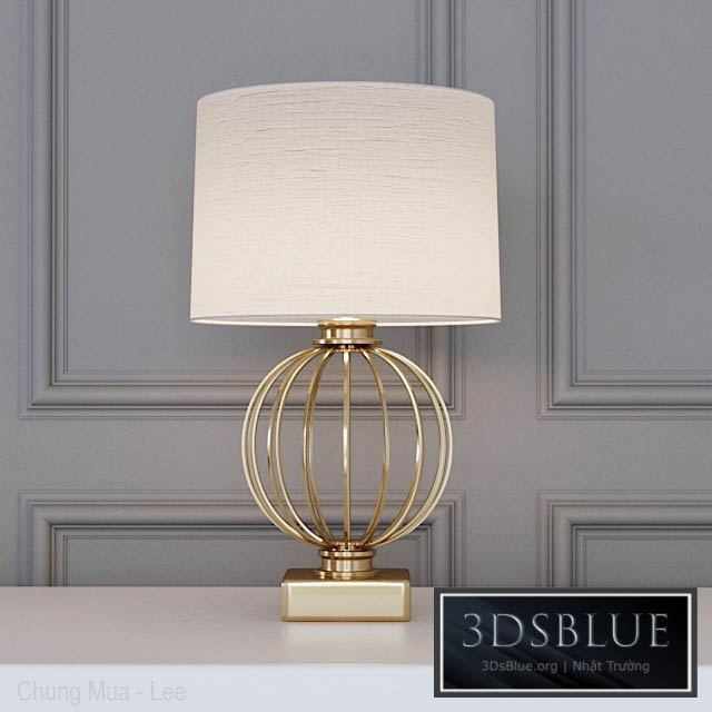 Garda decor table lamp 3DS Max - thumbnail 3