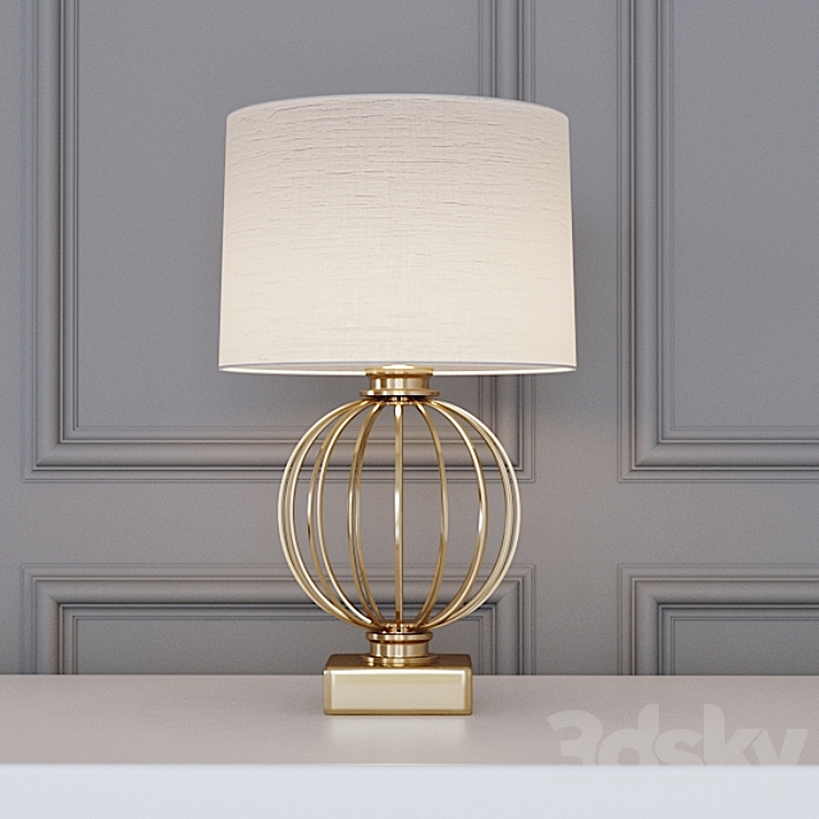 Garda decor table lamp 3DS Max - thumbnail 1