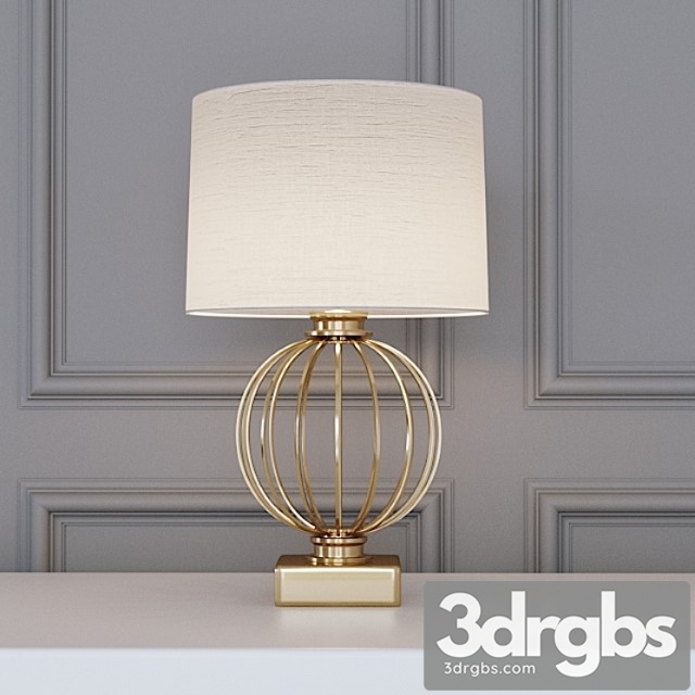 Garda decor table lamp 3dsmax Download - thumbnail 1