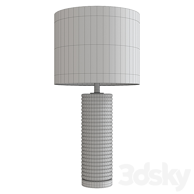 Gilley table lamp 3ds Max - thumbnail 2