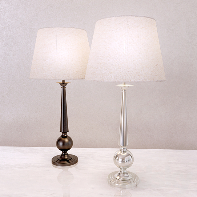 GILLIAN CANDLESTICK BEDSIDE LAMP 3DSMax File - thumbnail 1