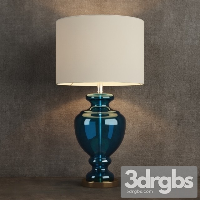 Glass Table Lamp 3dsmax Download - thumbnail 1