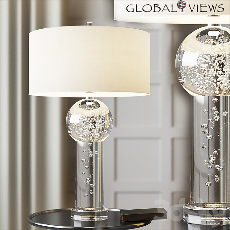 Global Views Clear Bubble Lamp 3DS Max - thumbnail 1