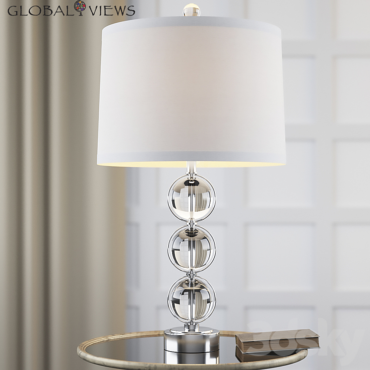 Global Views Crystal Ball Lamp 3DS Max - thumbnail 1