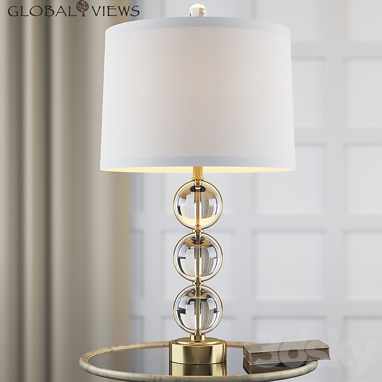 Global Views Crystal Ball Lamp 3DS Max - thumbnail 2